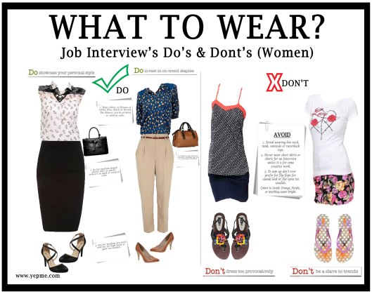 What to wear Job Interview-women